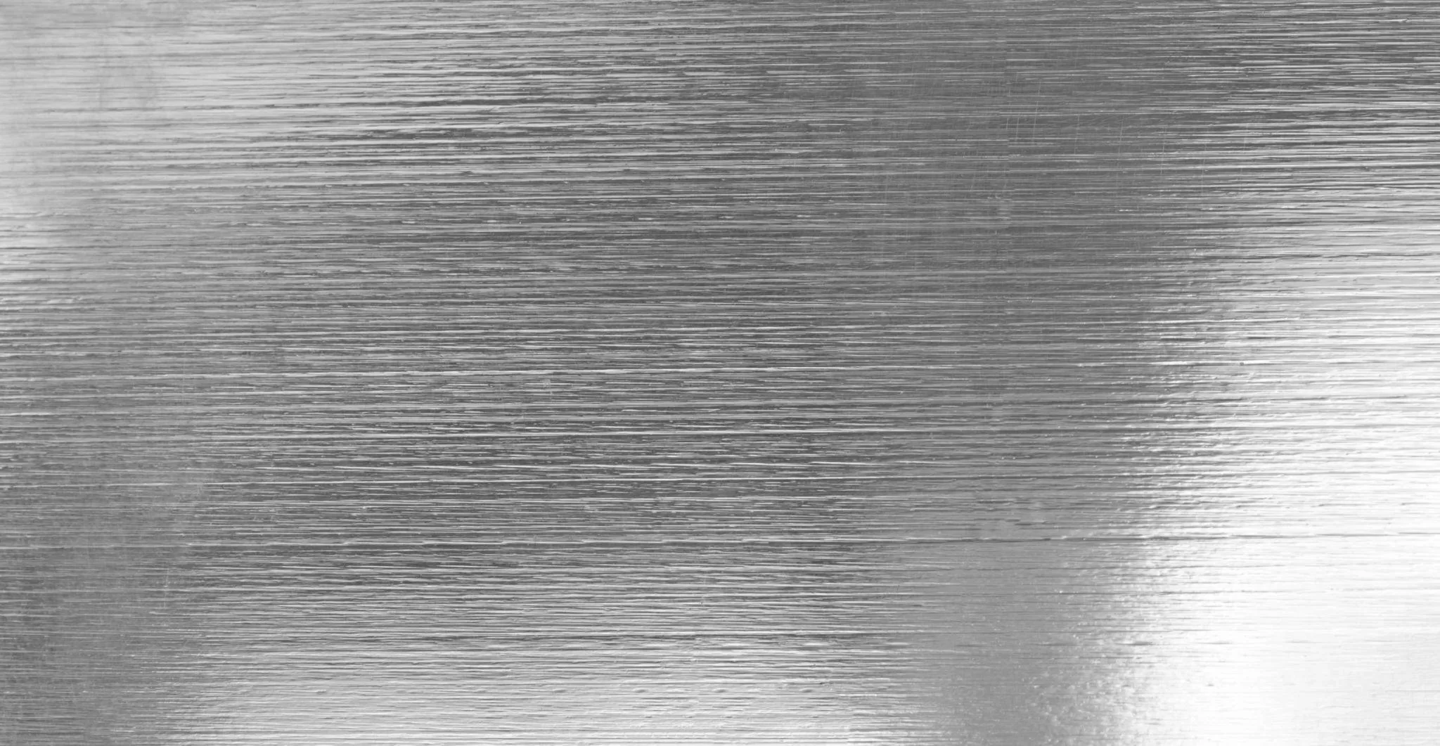 Brushed steel and brass metal finishes