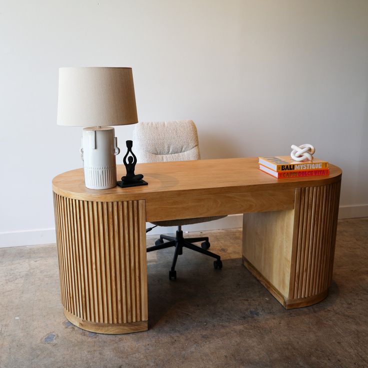 Writer's Studio collection with minimalist desk and natural lighting
